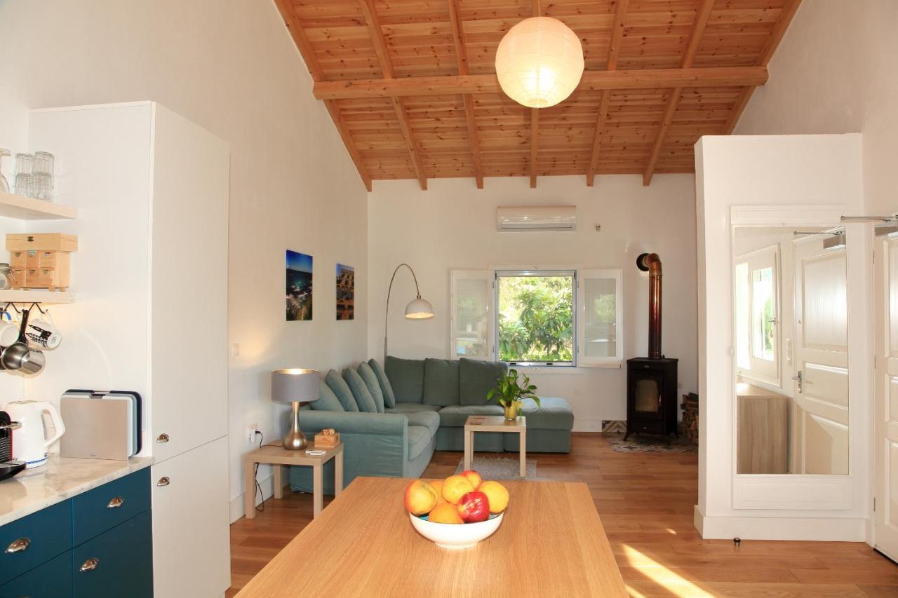 Blue Sky Cottage, Kanouli Beach Halikounas ภายนอก รูปภาพ