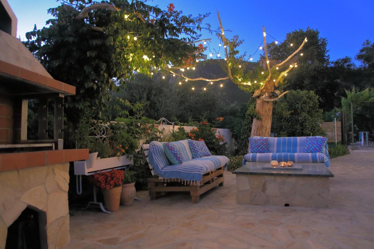 Blue Sky Cottage, Kanouli Beach Halikounas ภายนอก รูปภาพ