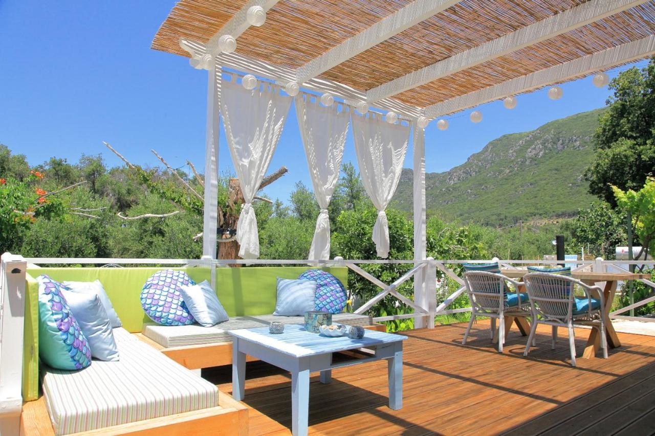 Blue Sky Cottage, Kanouli Beach Halikounas ภายนอก รูปภาพ