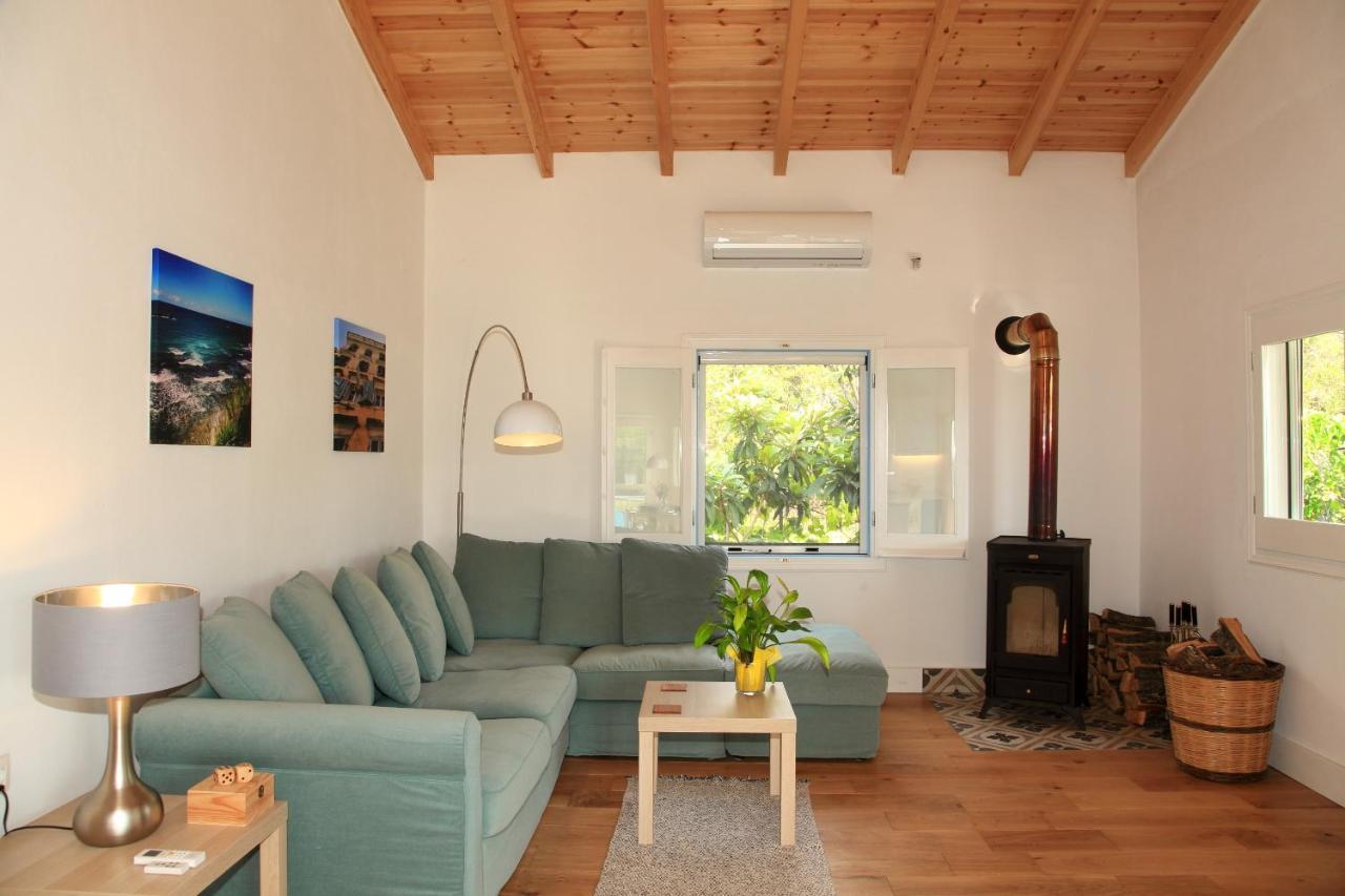 Blue Sky Cottage, Kanouli Beach Halikounas ภายนอก รูปภาพ