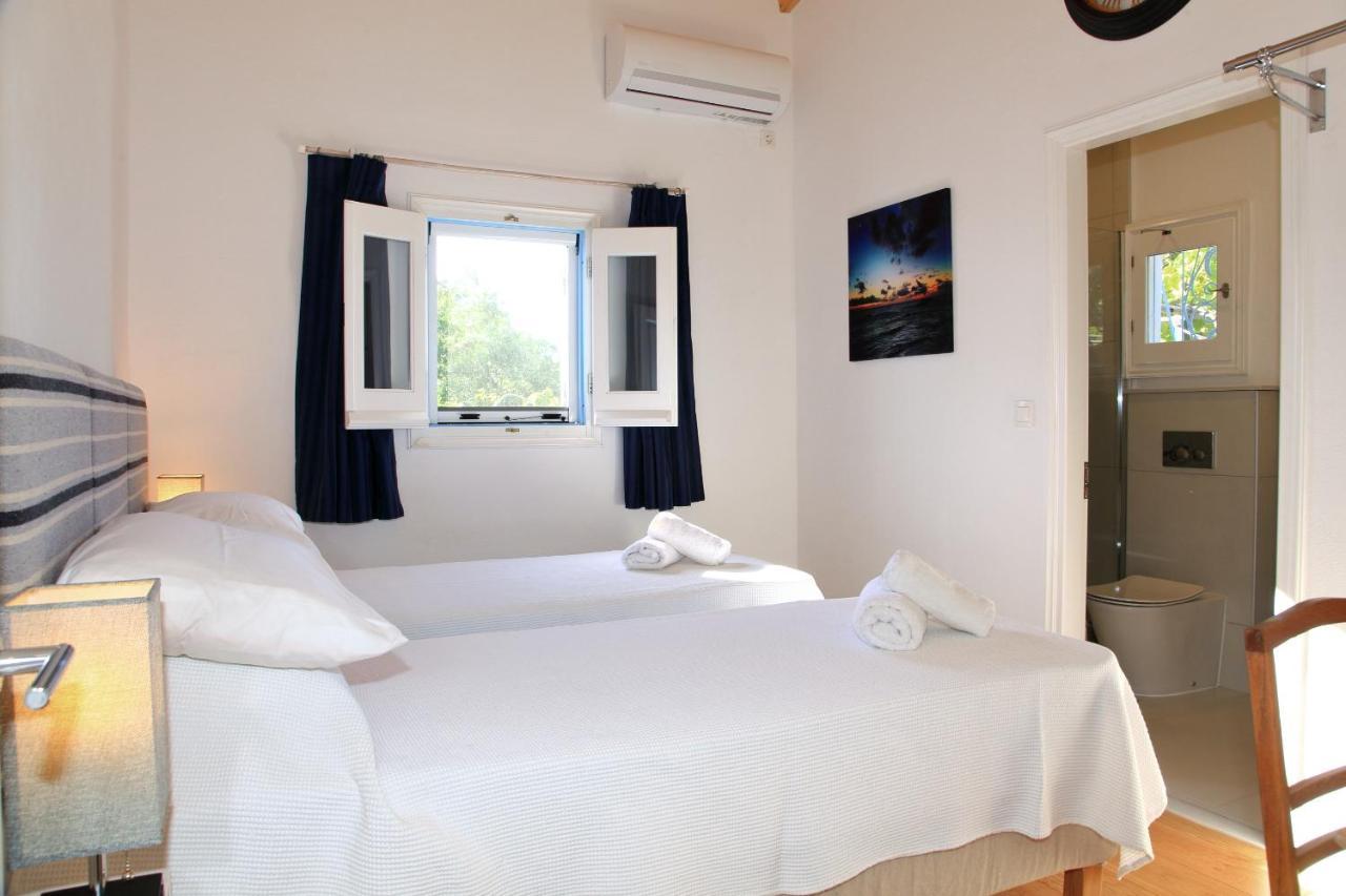 Blue Sky Cottage, Kanouli Beach Halikounas ภายนอก รูปภาพ