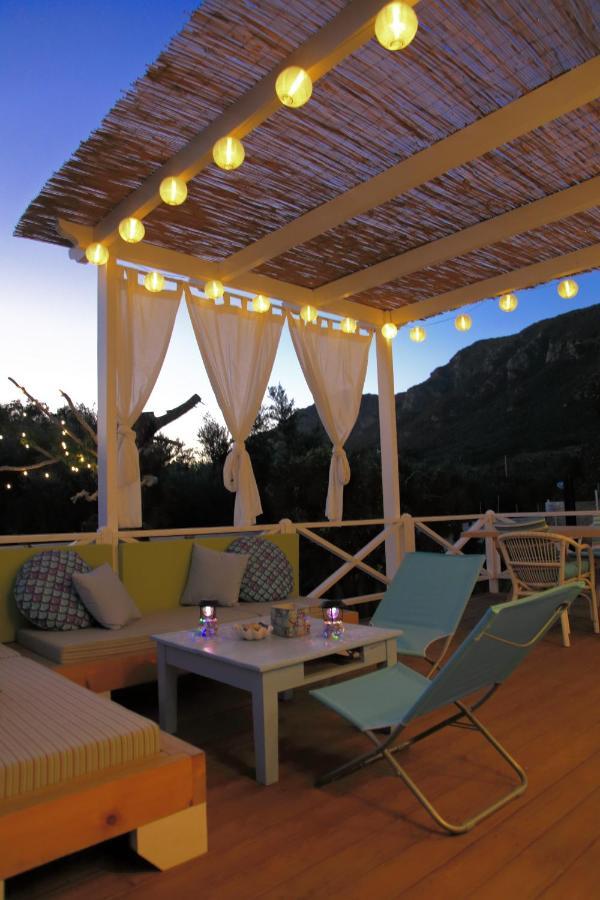 Blue Sky Cottage, Kanouli Beach Halikounas ภายนอก รูปภาพ